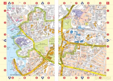 Portsmouth A-Z Street Atlas: Accurate street map for easy navigation - A-Z Maps [KSIĄŻKA]