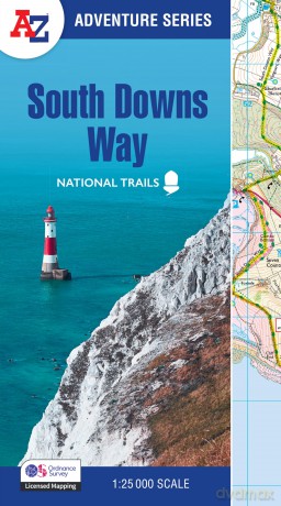 South Downs Way: with Ordnance Survey mapping (A -Z Adventure Series) - A-Z Maps [KSIĄŻKA]
