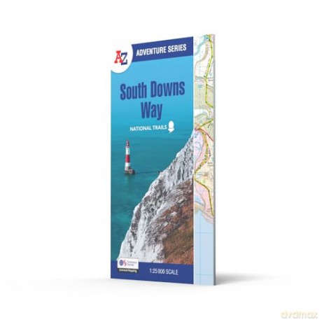 South Downs Way: with Ordnance Survey mapping (A -Z Adventure Series) - A-Z Maps [KSIĄŻKA]