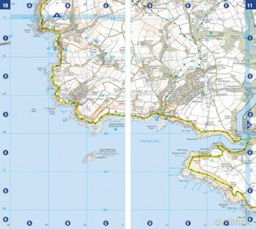 South West Coast Path 4 - South Devon: with Ordnance Survey mapping (A -Z Adventure Series) - A-Z Maps [KSIĄŻKA]