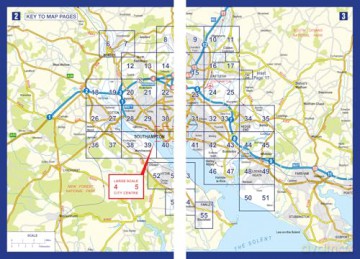Southampton A-Z Street Atlas: Accurate street map for easy navigation - A-Z Maps [KSIĄŻKA]