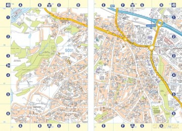 Southampton A-Z Street Atlas: Accurate street map for easy navigation - A-Z Maps [KSIĄŻKA]