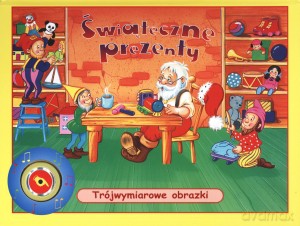 Świąteczne prezenty. Trójwymiarowe obrazki [KSIĄŻKA]