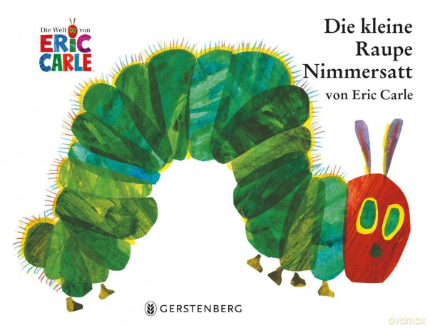 Die kleine Raupe Nimmersatt - Eric Carle [KSIĄŻKA]