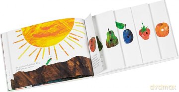 Die kleine Raupe Nimmersatt - Eric Carle [KSIĄŻKA]