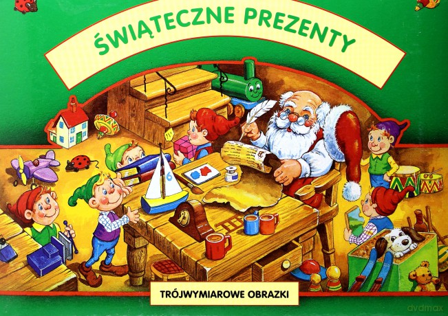 Świąteczne prezenty. Trójwymiarowe obrazki - Krzysztof M. Wiśniewski (tłum.) [KSIĄŻKA]