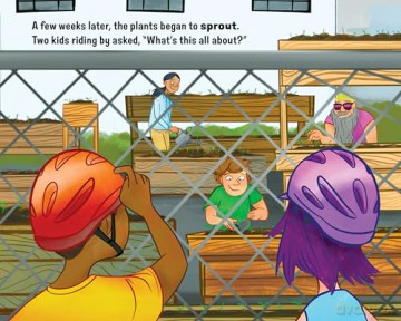 Let Your Imagination Sprout!: Based on the True Story of a Community Garden - Landon D'Agate [KSIĄŻKA]
