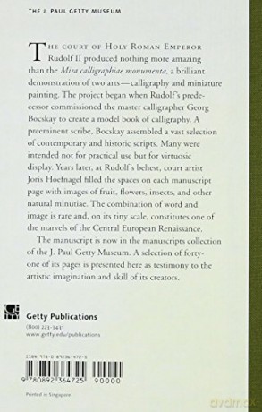 Nature Illuminated: Flora and Fauna from the Court of Emperor Rudolf II (Getty Publications - (Yale)) - Lee Hendrix [KSIĄŻKA]