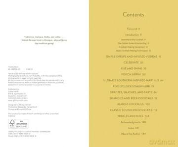 Cocktails, Southern Style: Pours, Drinks, Sips, and Bites - Belinda Smith-Sullivan [KSIĄŻKA]