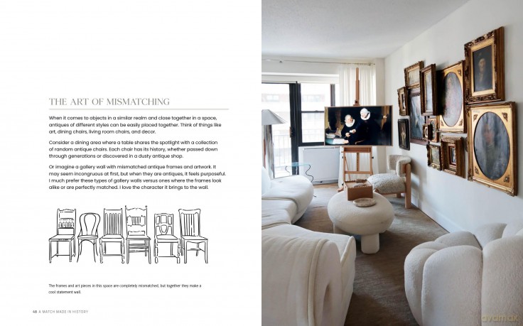 Make Yourself at Home: A Guide to Decorating with Heirlooms and Antiques that Tell Stories - Chelsey Brown [KSIĄŻKA]