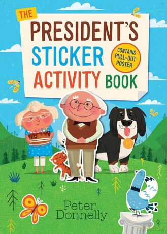 The President's Sticker Activity Book - Peter Donnelly [KSIĄŻKA]
