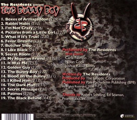 The Residents: The Bunny Boy [CD]