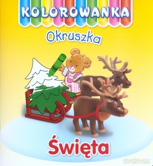 Święta. Kolorowanka Okruszka - Anna Wiśniewska [KSIĄŻKA]