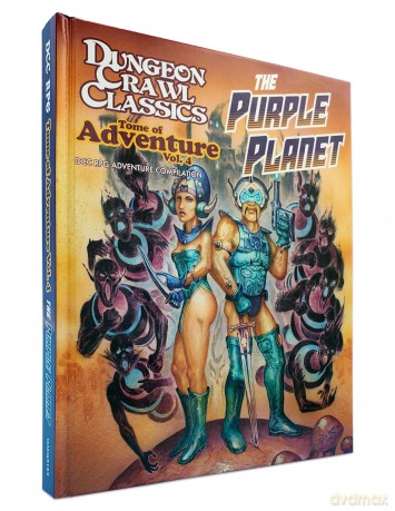 Goodman Games DCC RPG Tome of Adventure Vol 4: The Purple Planet (DCC TOME OF ADVENTURE HC) - Harley Stroh [KSIĄŻKA]