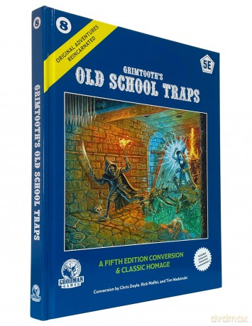 D&D 5E: Original Adventures Reincarnated #8: Grimtooth's Old School Traps (D&D 5E ORIGINAL ADV REINCARNATED HC) - Chris Doyle [KSIĄŻKA]