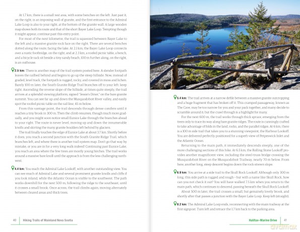 Hiking Trails of Mainland Nova Scotia, 10th Edition - Michael Haynes [KSIĄŻKA]