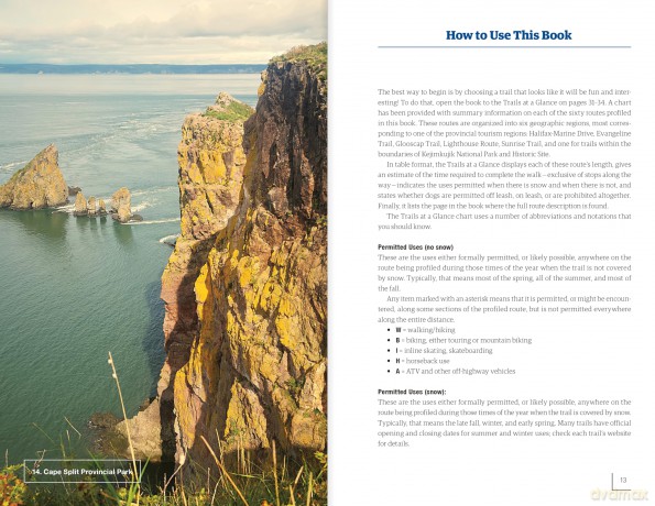 Hiking Trails of Mainland Nova Scotia, 10th Edition - Michael Haynes [KSIĄŻKA]