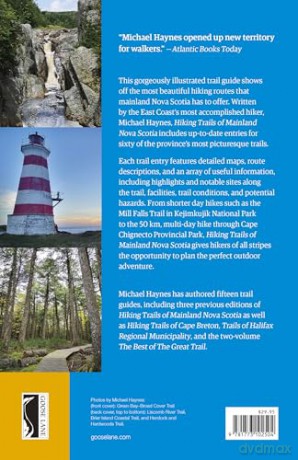 Hiking Trails of Mainland Nova Scotia, 10th Edition - Michael Haynes [KSIĄŻKA]