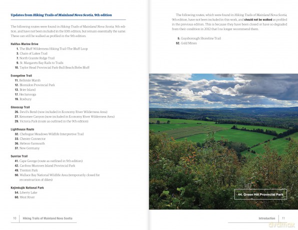 Hiking Trails of Mainland Nova Scotia, 10th Edition - Michael Haynes [KSIĄŻKA]