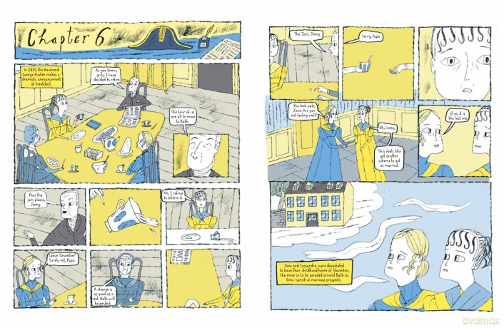 The Novel Life of Jane Austen: A Graphic Biography - Janine Barchas [KSIĄŻKA]