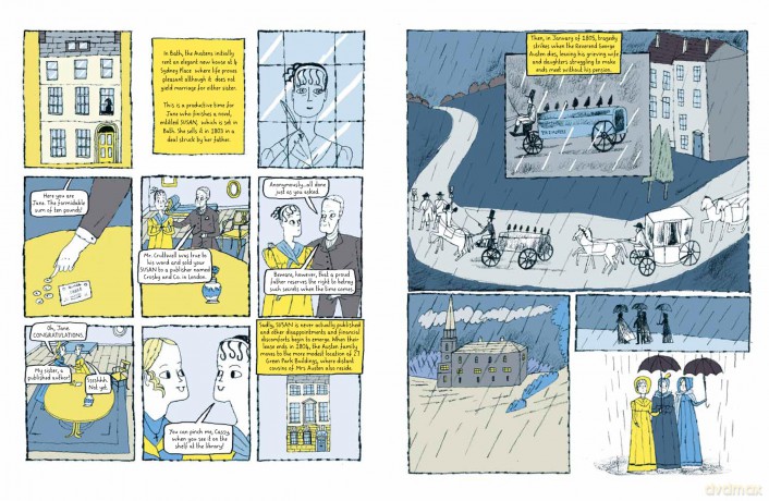 The Novel Life of Jane Austen: A Graphic Biography - Janine Barchas [KSIĄŻKA]