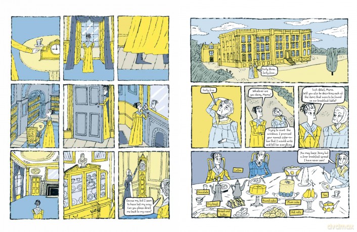 The Novel Life of Jane Austen: A Graphic Biography - Janine Barchas [KSIĄŻKA]