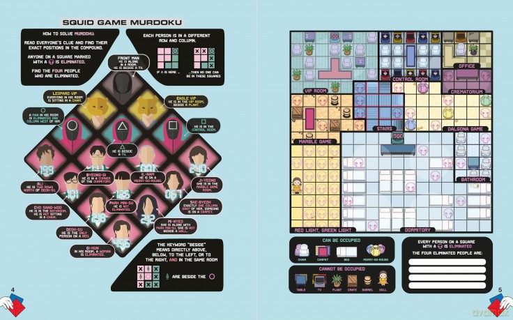 The Squid Game Book of Games: The Official Netflix Puzzle Book - Netflix [KSIĄŻKA]