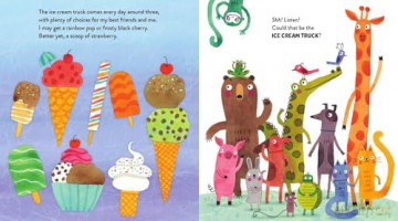 Good Luck, Ice Cream Truck!: A Sweet Celebration of Community and Friendship for Kids, Starring Nine Fun Vehicles and Trucks! - Sorche Fairbank [KSIĄŻKA]