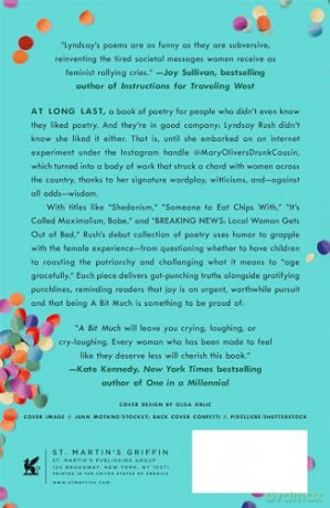 A Bit Much: Poems - Lyndsay Rush [KSIĄŻKA]