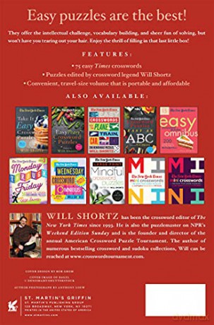 New York Times Crosswords Over Easy: 75 Easy Crossword Puzzles - The New York Times [KSIĄŻKA]