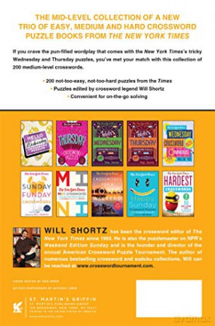 New York Times Strictly Medium Crossword Puzzles: 200 Medium Puzzles - The New York Times [KSIĄŻKA]