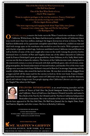 Tangled Vines: Greed, Murder, Obsession, and an Arsonist in the Vineyards of California - Frances Dinkelspiel [KSIĄŻKA]