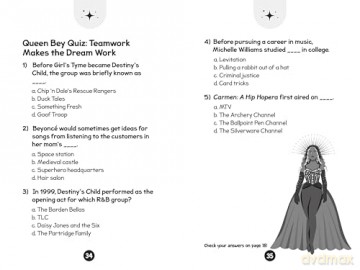 96 Facts About Beyoncé: Quizzes, Quotes, Questions, and More! With Bonus Journal Pages for Writing! - Arie Kaplan [KSIĄŻKA]