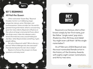 96 Facts About Beyoncé: Quizzes, Quotes, Questions, and More! With Bonus Journal Pages for Writing! - Arie Kaplan [KSIĄŻKA]