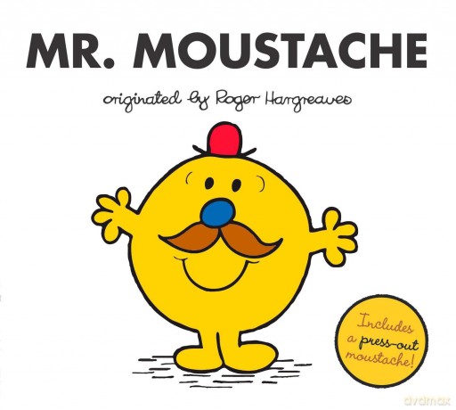 Mr. Moustache (Mr. Men and Little Miss) - Adam Hargreaves [KSIĄŻKA]