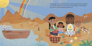 Noah and the Flood: A Parable of God's Plan and Promise (Little Bible Stories) - Pia Imperial [KSIĄŻKA]