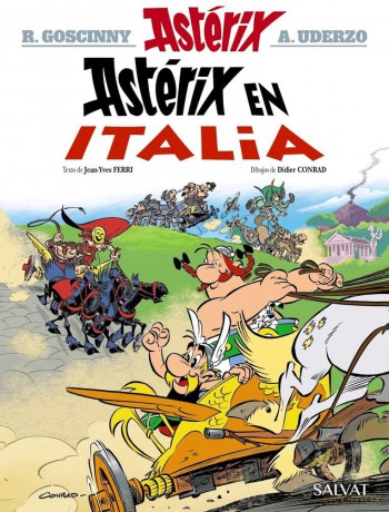 Asterix in Spanish: Asterix en Italia - Jean-Yves Ferri [KSIĄŻKA]