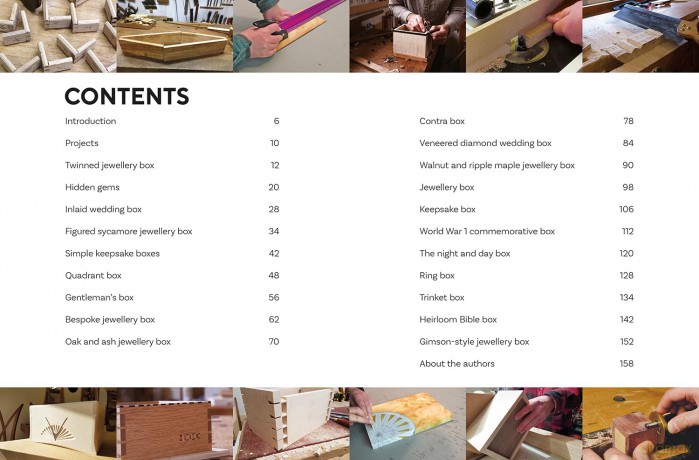 Wooden Jewellery Boxes: 20 Projects for Storage and Display - GMC Editors [KSIĄŻKA]