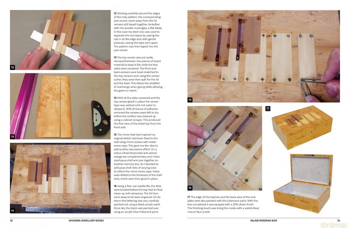 Wooden Jewellery Boxes: 20 Projects for Storage and Display - GMC Editors [KSIĄŻKA]
