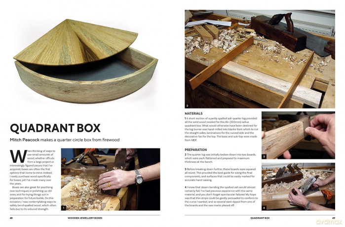 Wooden Jewellery Boxes: 20 Projects for Storage and Display - GMC Editors [KSIĄŻKA]