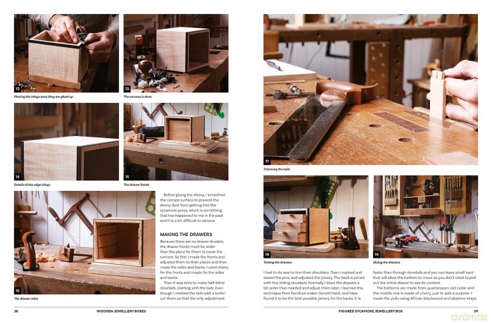 Wooden Jewellery Boxes: 20 Projects for Storage and Display - GMC Editors [KSIĄŻKA]
