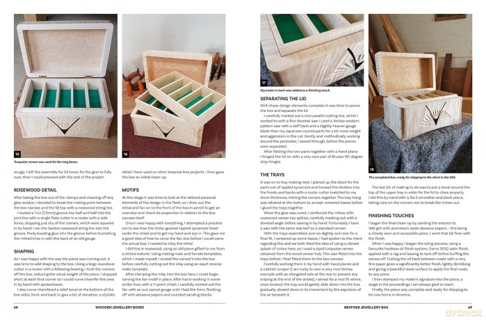 Wooden Jewellery Boxes: 20 Projects for Storage and Display - GMC Editors [KSIĄŻKA]