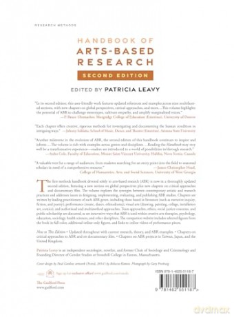 Handbook of Arts-Based Research, Second Edition - Patricia Leavy [KSIĄŻKA]
