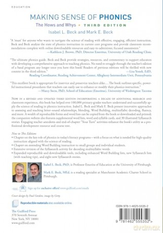 Making Sense of Phonics, Third Edition: The Hows and Whys - Isabel L. Beck [KSIĄŻKA]