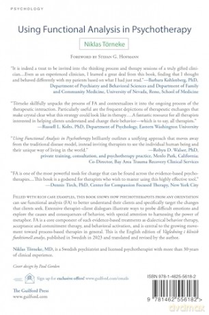 Using Functional Analysis in Psychotherapy - Niklas Törneke [KSIĄŻKA]