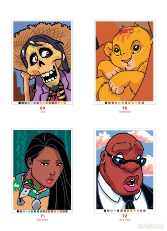 Mystery Colouring - Classics: Reveal iconic Disney characters with colour by number - Jerémy Mariez [KSIĄŻKA]