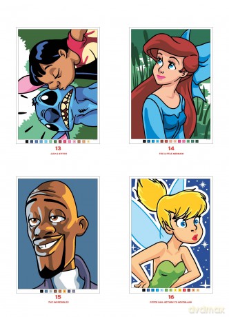 Mystery Colouring - Classics: Reveal iconic Disney characters with colour by number - Jerémy Mariez [KSIĄŻKA]