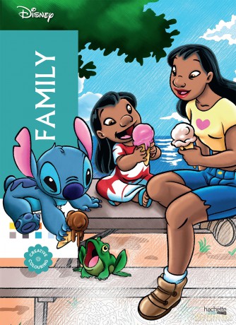 Mystery Colouring - Family: Reveal iconic Disney characters with colour by number - Alexandre Karam [KSIĄŻKA]