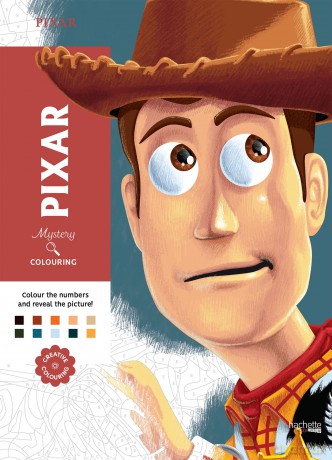 Mystery Colouring - Pixar: Reveal iconic Disney characters with colour by number - Jerémy Mariez [KSIĄŻKA]