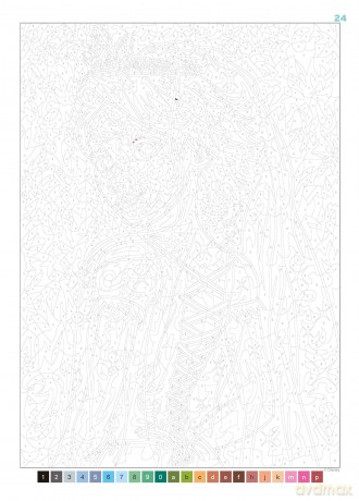 Mystery Colouring - Princesses: Reveal iconic Disney characters with colour by number - Jerémy Mariez [KSIĄŻKA]